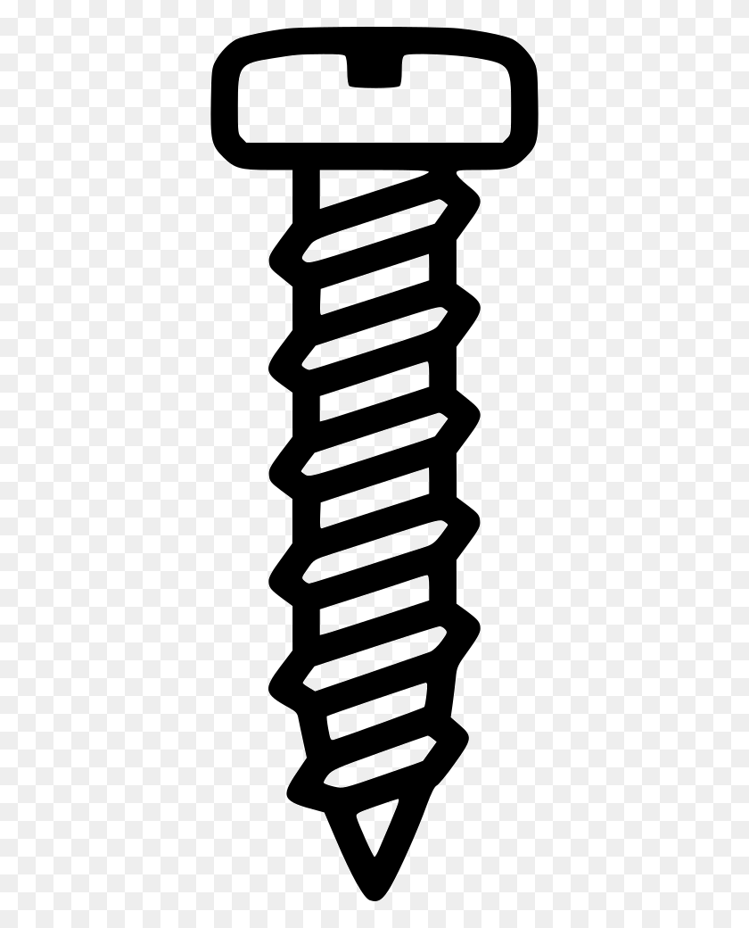 368x980 File Screw Vector Free, Spiral, Coil, Light HD PNG Download