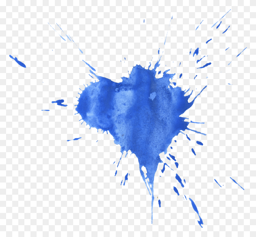 1547x1427 Размер Файла Синяя Краска Брызги, На Открытом Воздухе, Природа, Море Hd Png Скачать