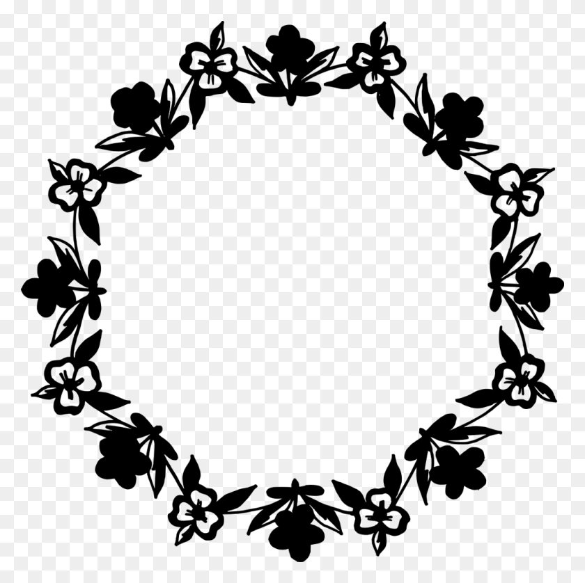 1024x1022 File Size Circle Flower Vector Art, Gray, World Of Warcraft HD PNG Download