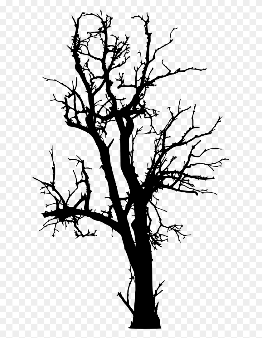 631x1024 File Size Dead Tree Silhouette, Gray, World Of Warcraft HD PNG Download