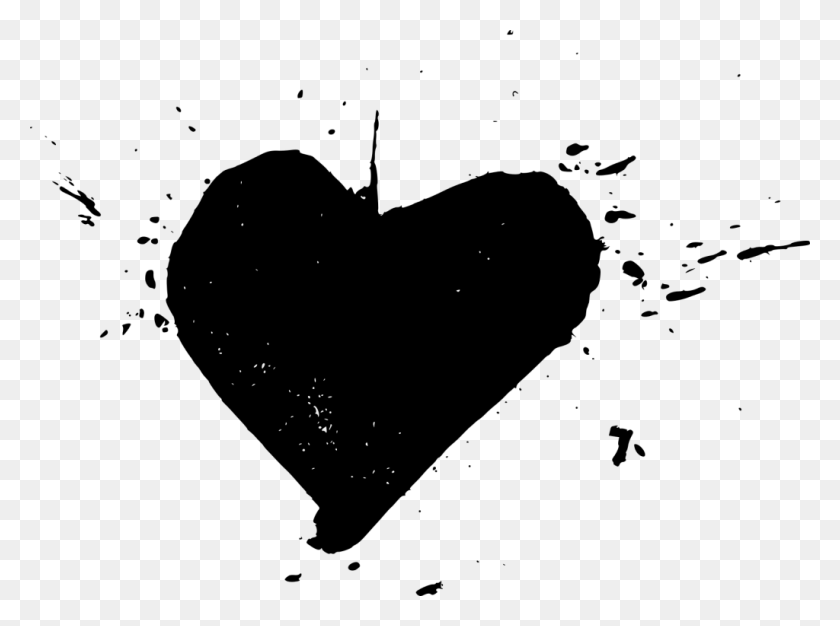 1024x744 File Size Grunge Heart, Gray, World Of Warcraft HD PNG Download