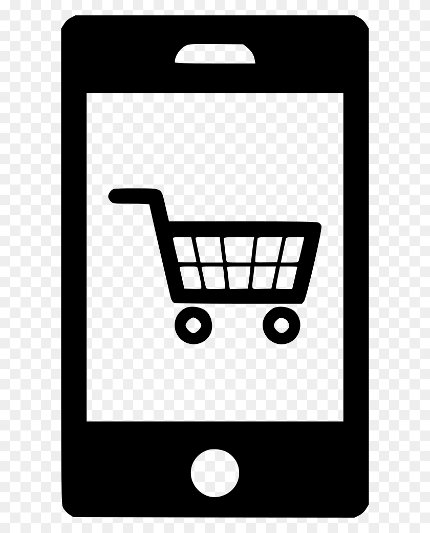 602x980 File Smartphone Shopping Icon, Shopping Cart, Shopping Basket, Basket HD PNG Download