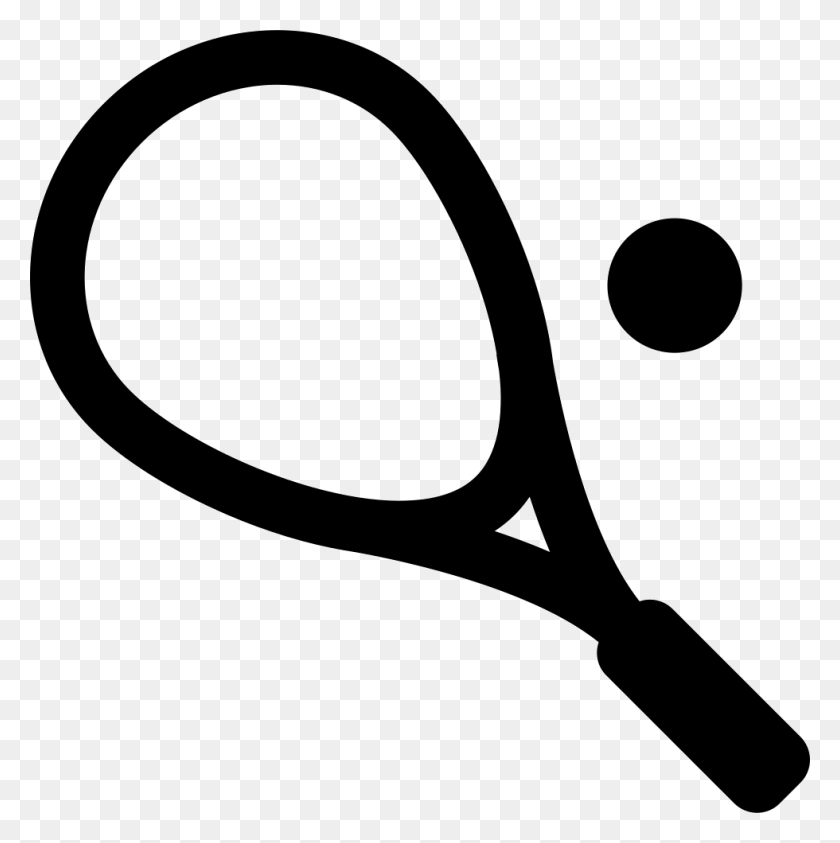 980x984 File Squash Icon, Racket, Tennis Racket, Spoon HD PNG Download