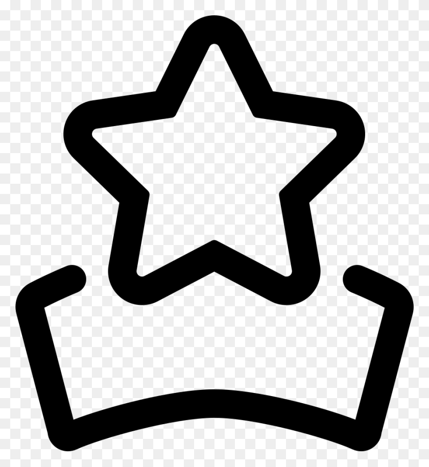 894x981 File Star Product Icon, Symbol, Star Symbol, Stencil HD PNG Download