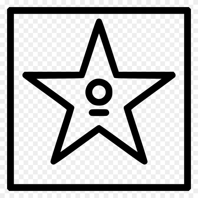 980x980 File Star Vector Black And White, Symbol, Star Symbol, Cross HD PNG Download