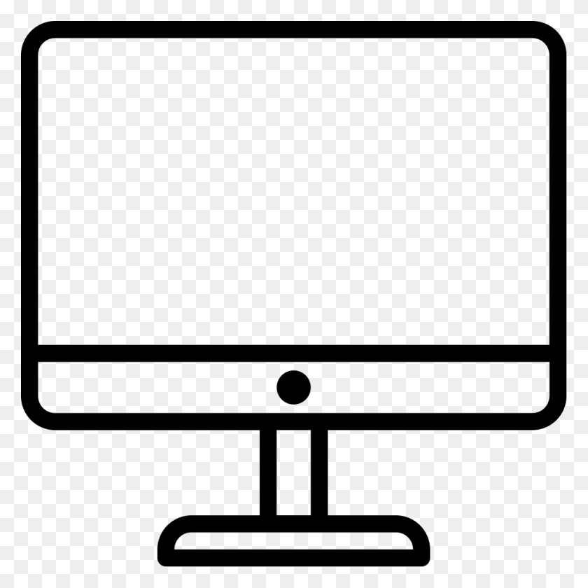 981x981 File Svg, Screen, Electronics, Monitor HD PNG Download