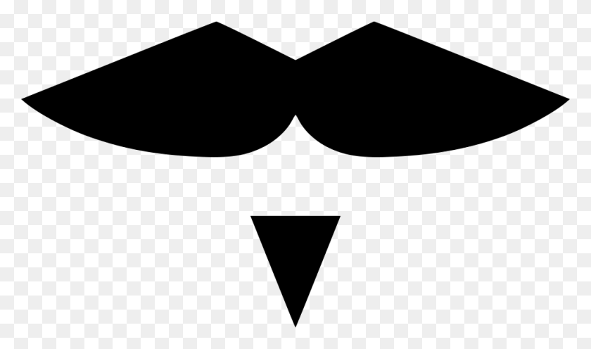 980x548 File Svg, Mustache, Tie, Accessories HD PNG Download