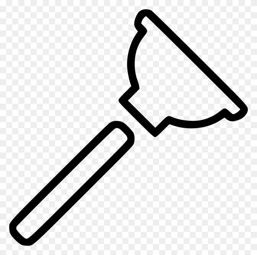 980x976 File Svg, Shovel, Tool, Stencil HD PNG Download