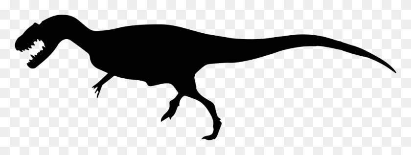 981x324 Файл Svg, Динозавр, Рептилия, Животное Hd Png Скачать