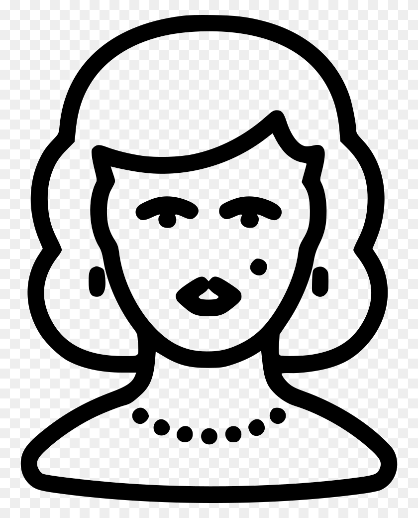 758x980 File Svg, Stencil, Face, Logo HD PNG Download
