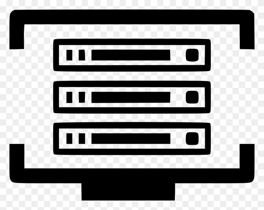 980x766 File Svg, Stereo, Electronics, Stencil HD PNG Download