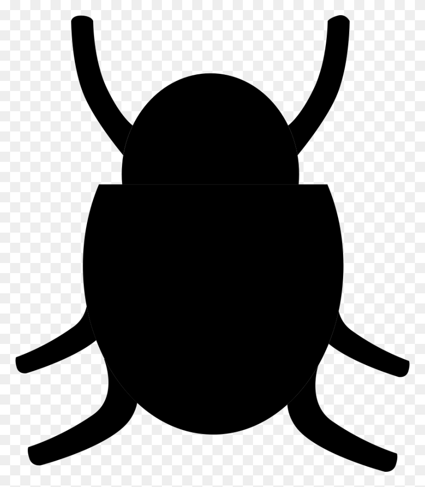 846x980 File Svg, Animal, Dung Beetle, Insect HD PNG Download