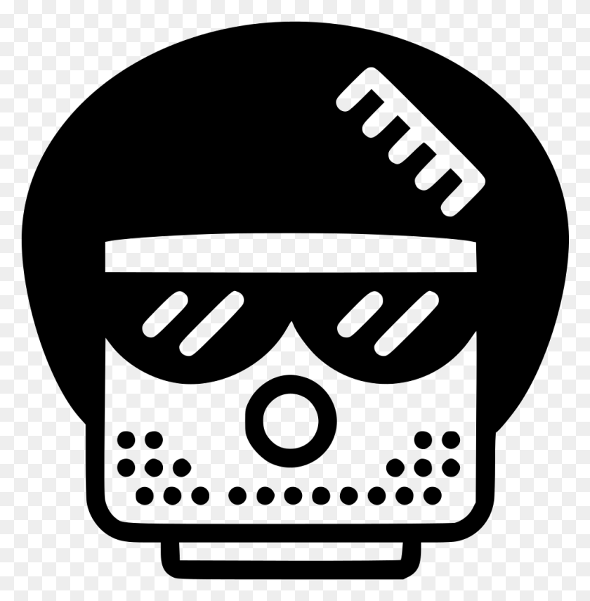 981x1000 File Svg Afro Hair Emoji, Stencil, Baseball Cap, Cap HD PNG Download