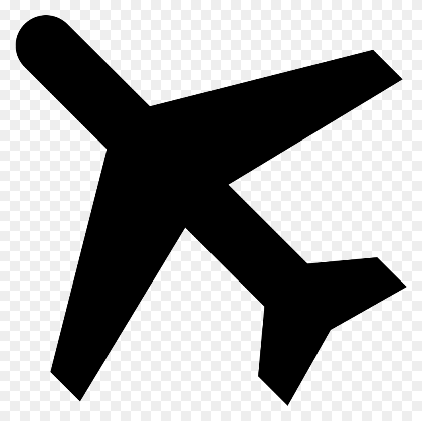 981x980 File Svg Airliner, Axe, Tool, Symbol HD PNG Download