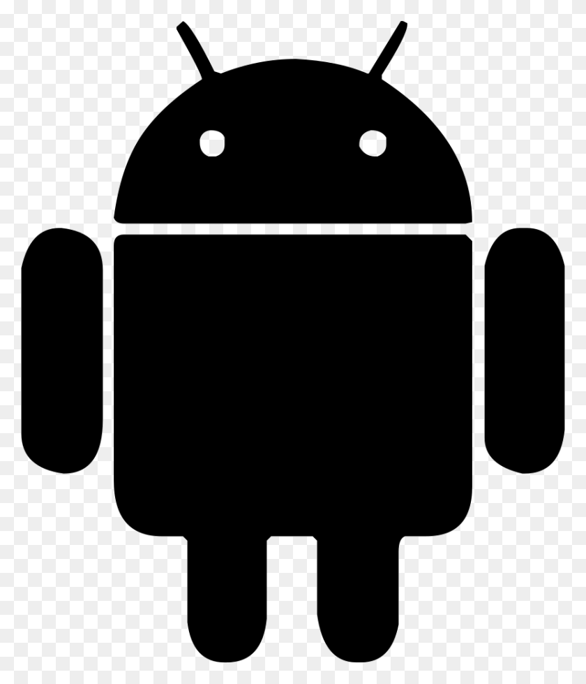 832x981 Файл Svg Android Значок Svg, Адаптер, Трафарет, Штекер Hd Png Скачать