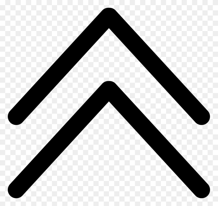 981x928 File Svg Arrow, Triangle, Symbol, Logo HD PNG Download