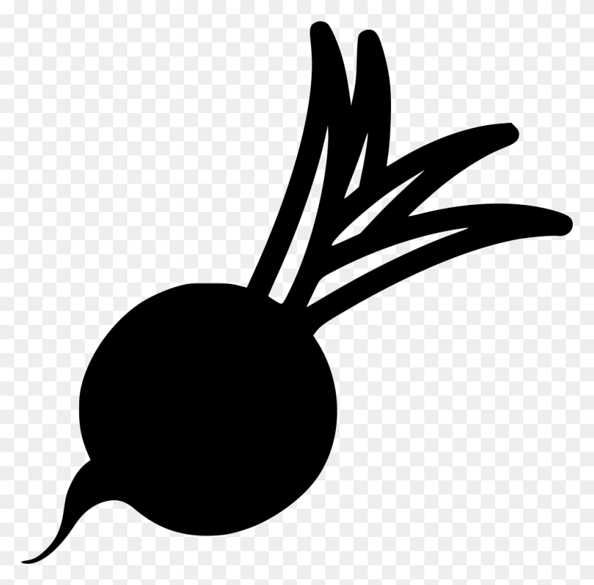 980x966 File Svg Beet Icon, Plant, Vegetable, Food HD PNG Download