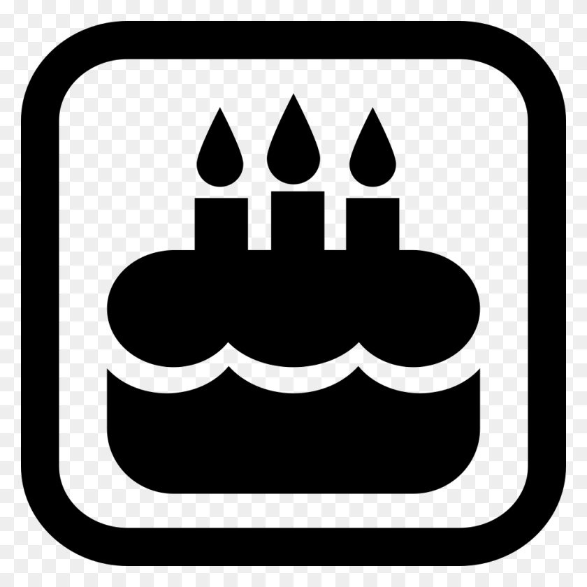 980x980 File Svg Birthday Gift Icon, Stencil, Symbol, Cutlery HD PNG Download