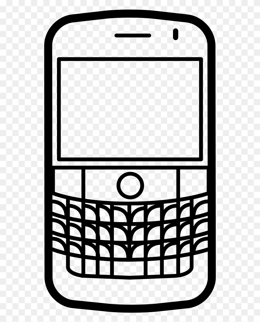 556x981 Descargar Png File Svg Blackberry Phone Icon, Phone, Electronics, Mobile Phone Hd Png