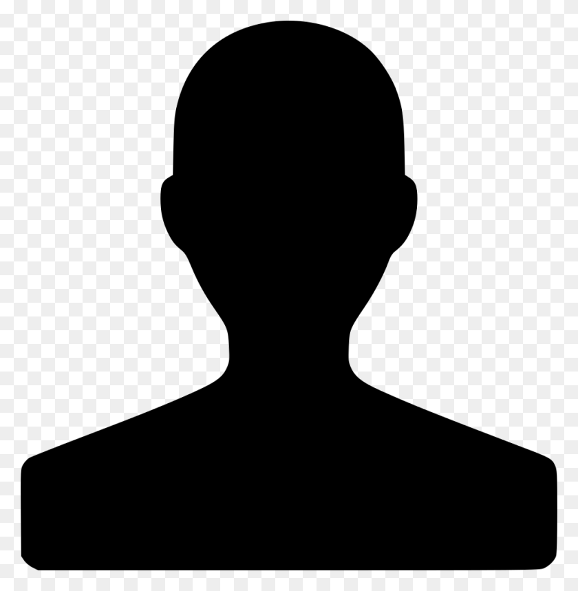 956x980 File Svg Blank Person, Back, Human HD PNG Download