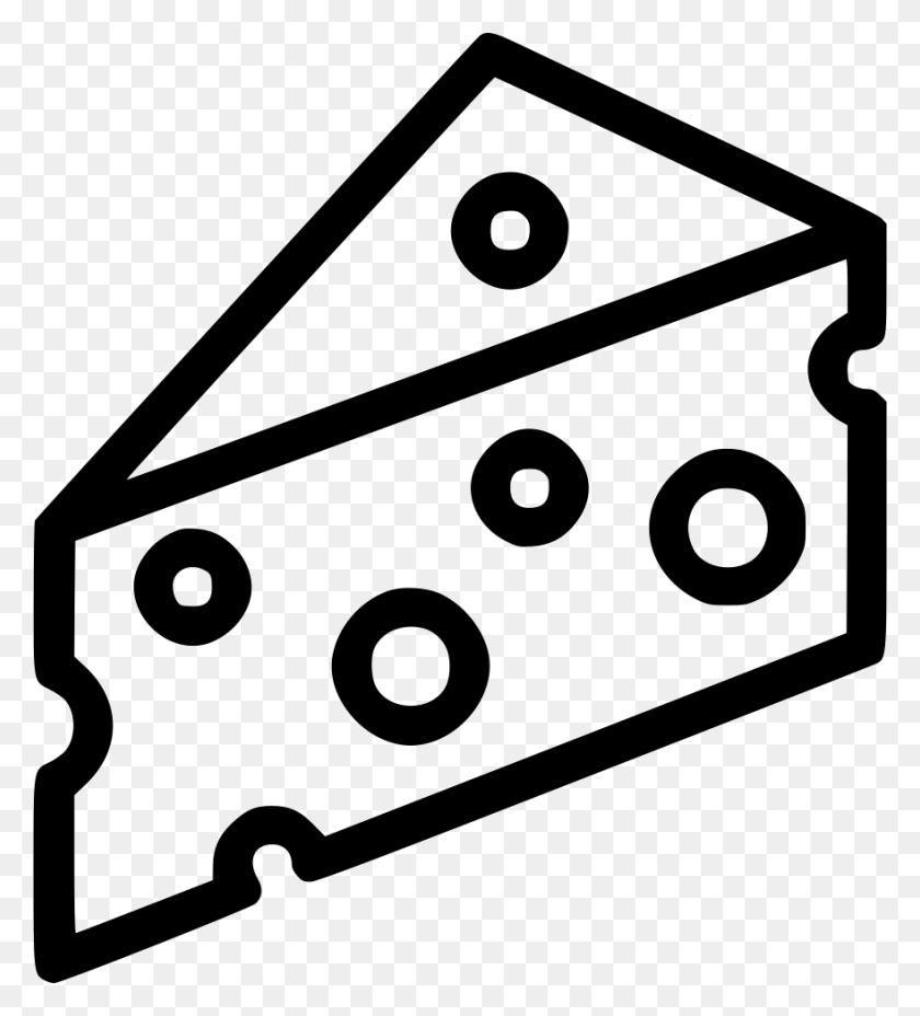 880x980 File Svg Cheese Icon, Game, Domino, Triangle HD PNG Download