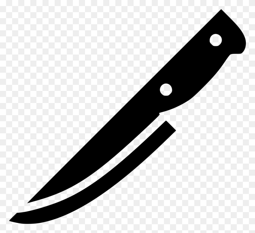 980x892 File Svg Chef Knife Vector, Weapon, Weaponry, Blade HD PNG Download
