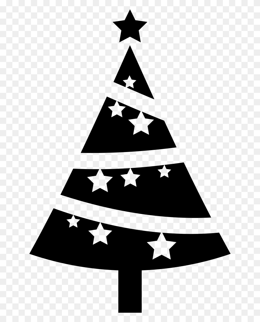 651x980 File Svg Christmas Tree Picto, Stencil, Symbol, Star Symbol HD PNG Download