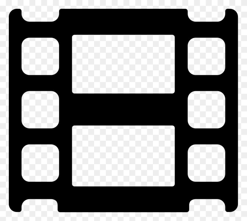 981x874 Файл Svg Cinema Symbol, Номер, Текст, Трафарет Png Скачать