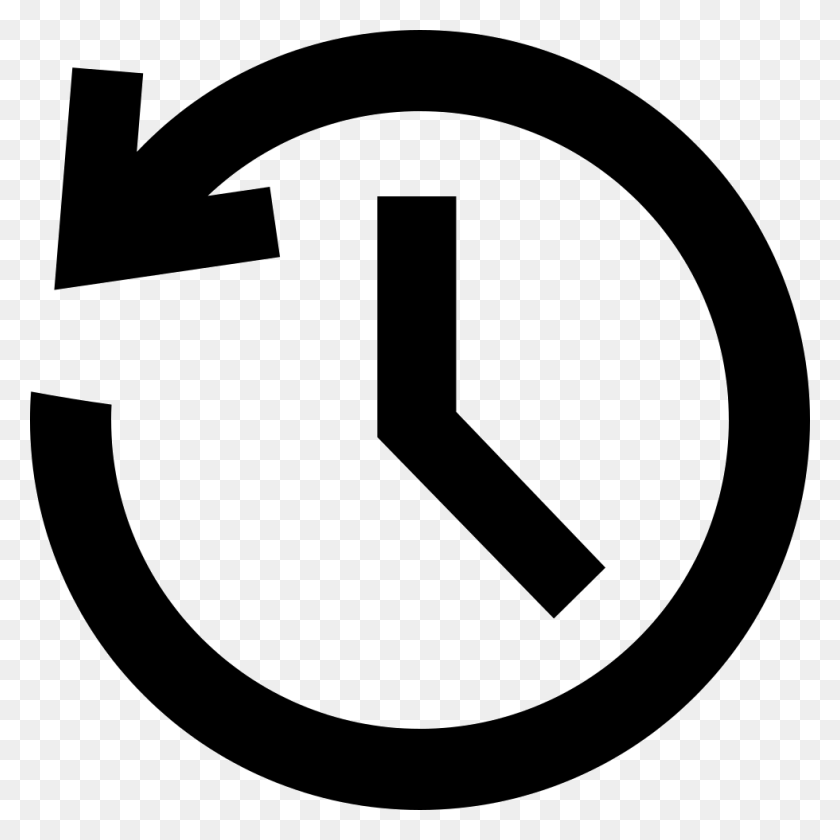 980x980 File Svg Clock Outline Icon, Number, Symbol, Text HD PNG Download