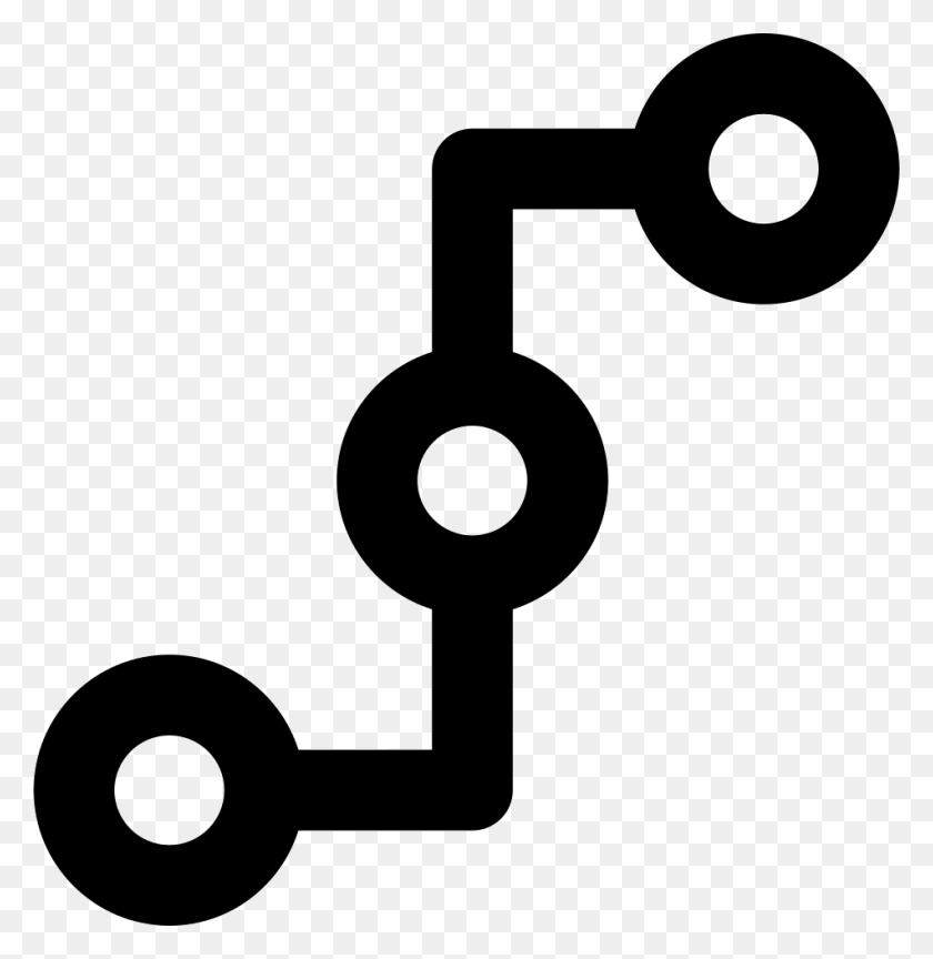 950x980 File Svg Connection Point Icon, Symbol, Number, Text HD PNG Download