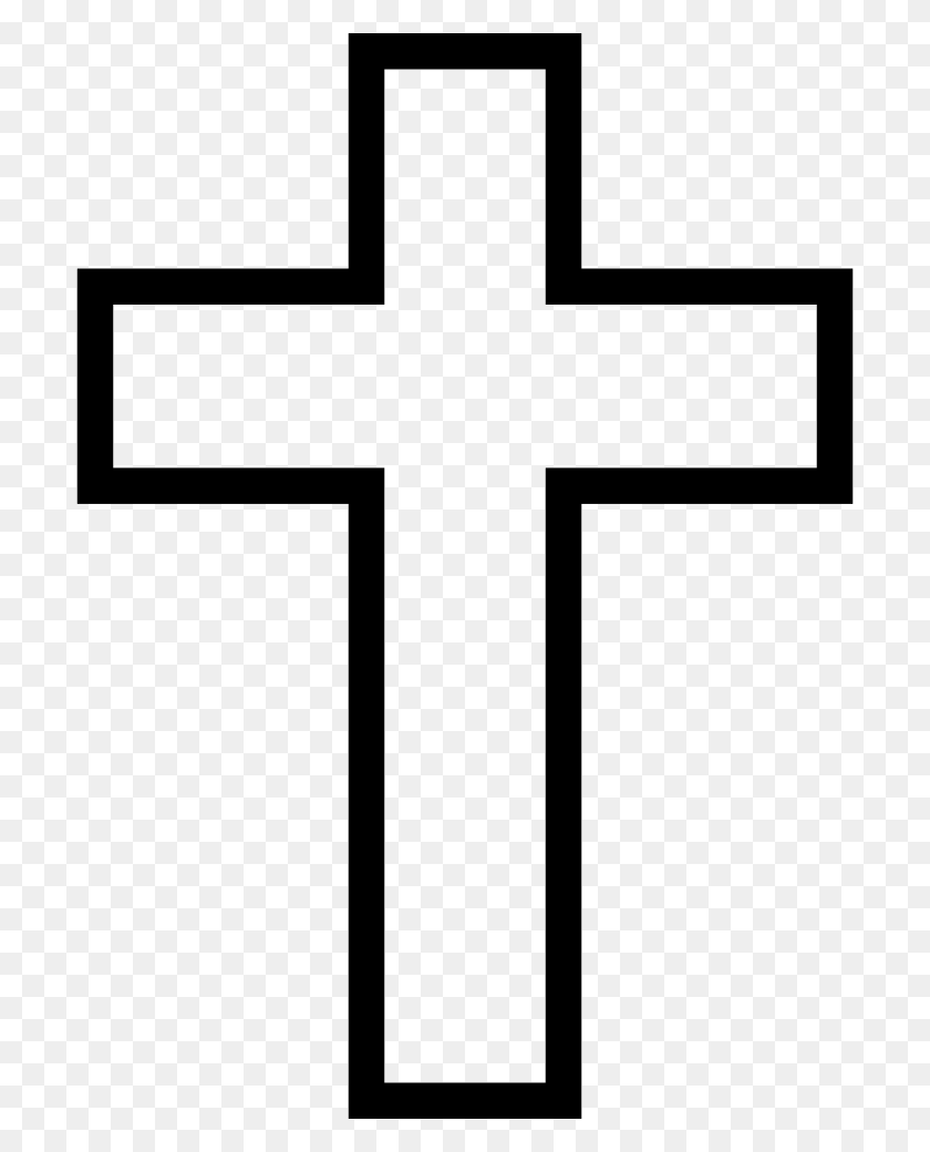702x980 File Svg Cross, Symbol, Crucifix HD PNG Download