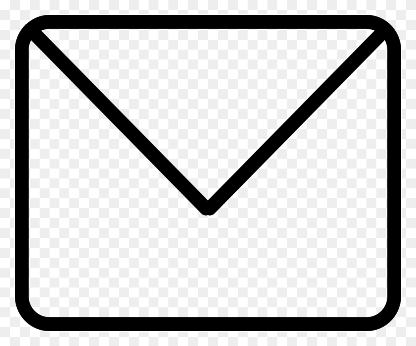 980x802 File Svg Email Symbol, Envelope, Mail, Triangle HD PNG Download