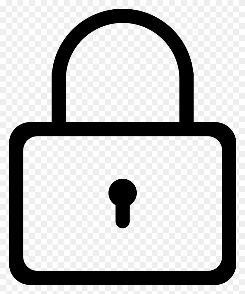 805x981 File Svg Encryption .png, Lock, Security HD PNG Download