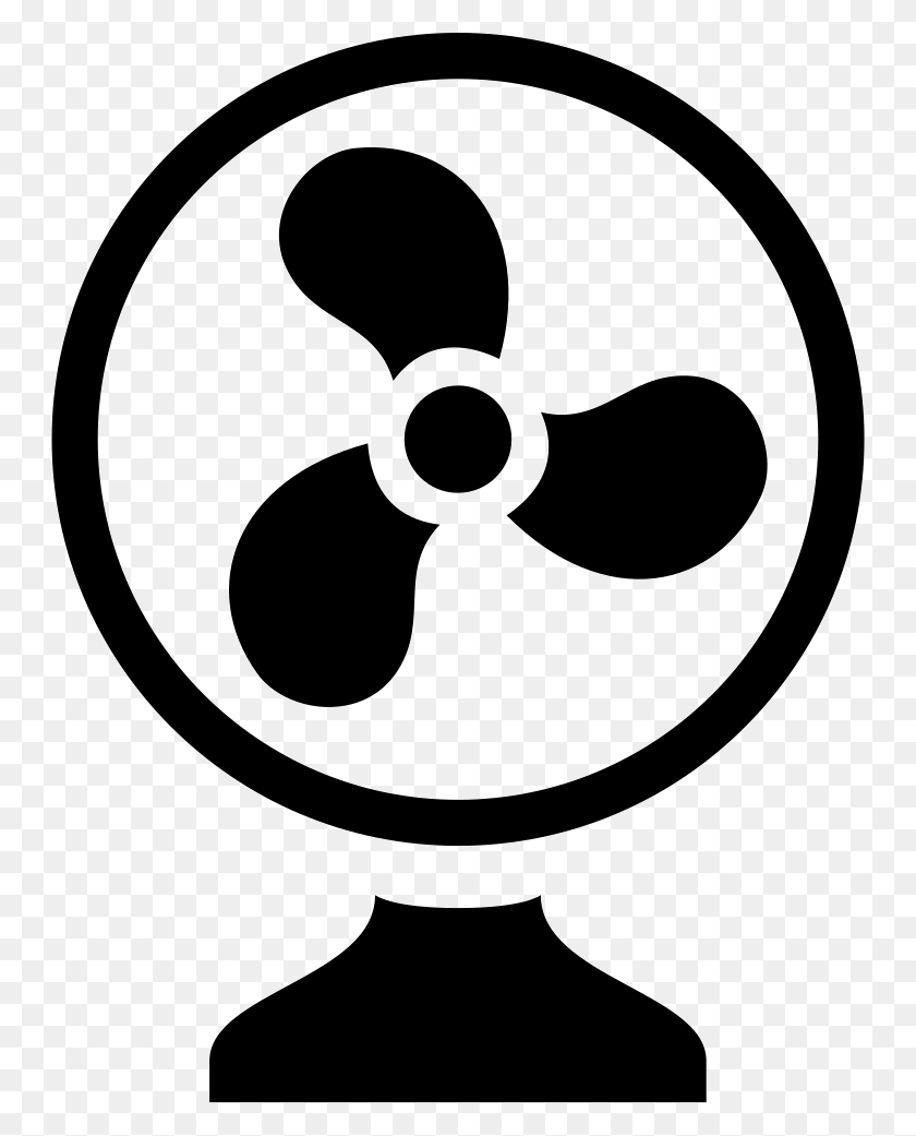 746x981 File Svg Fan Icon, Machine, Propeller HD PNG Download