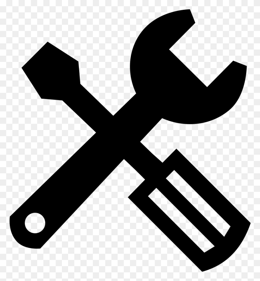 901x980 File Svg Fault Icon, Axe, Tool, Symbol HD PNG Download