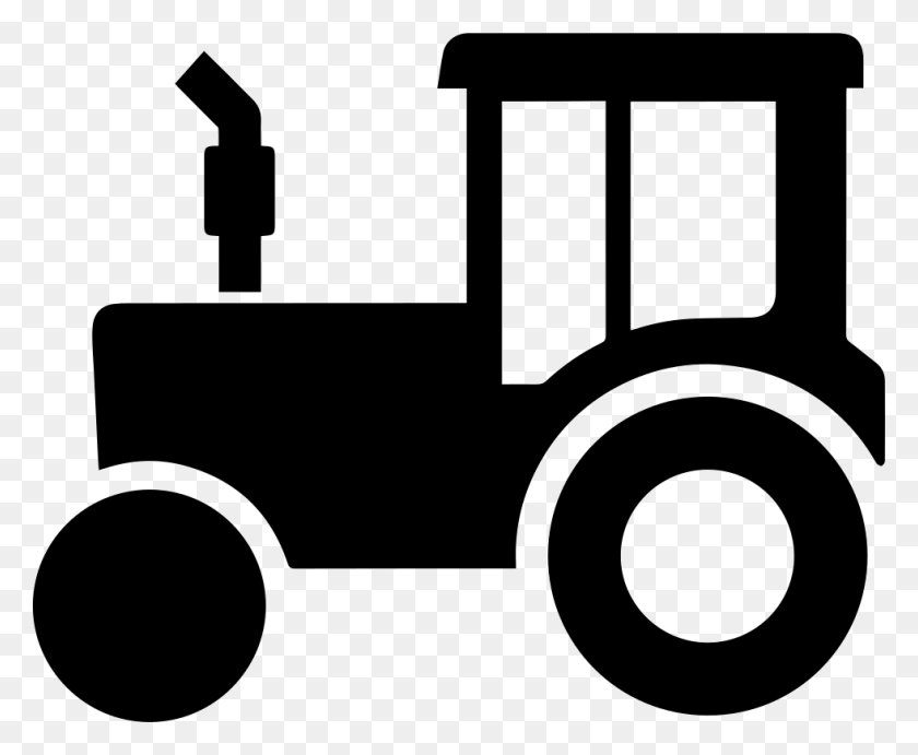 980x794 File Svg Harvest Icon, Tractor, Vehicle, Transportation HD PNG Download