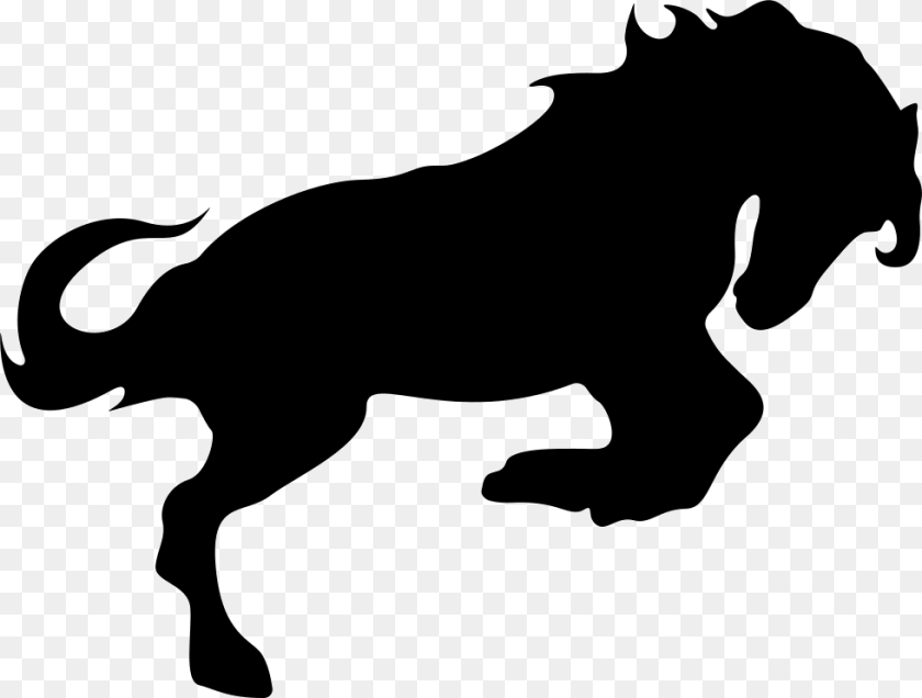 File Svg Horse Shape, Silhouette, Stencil, Animal, Kangaroo Sticker PNG