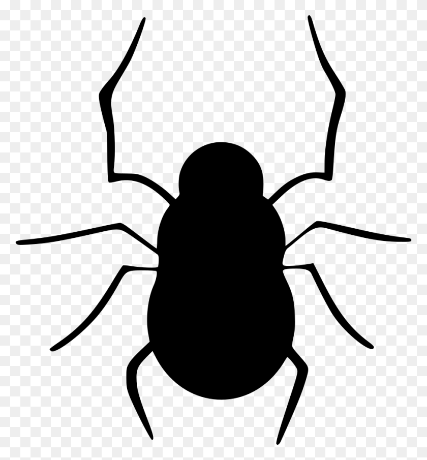 904x980 File Svg Icon, Insect, Invertebrate, Animal HD PNG Download