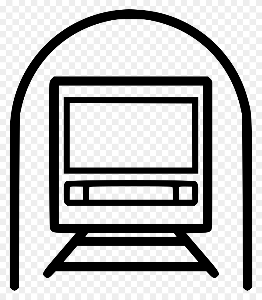 848x980 File Svg Icon, Mailbox, Letterbox, Monitor HD PNG Download