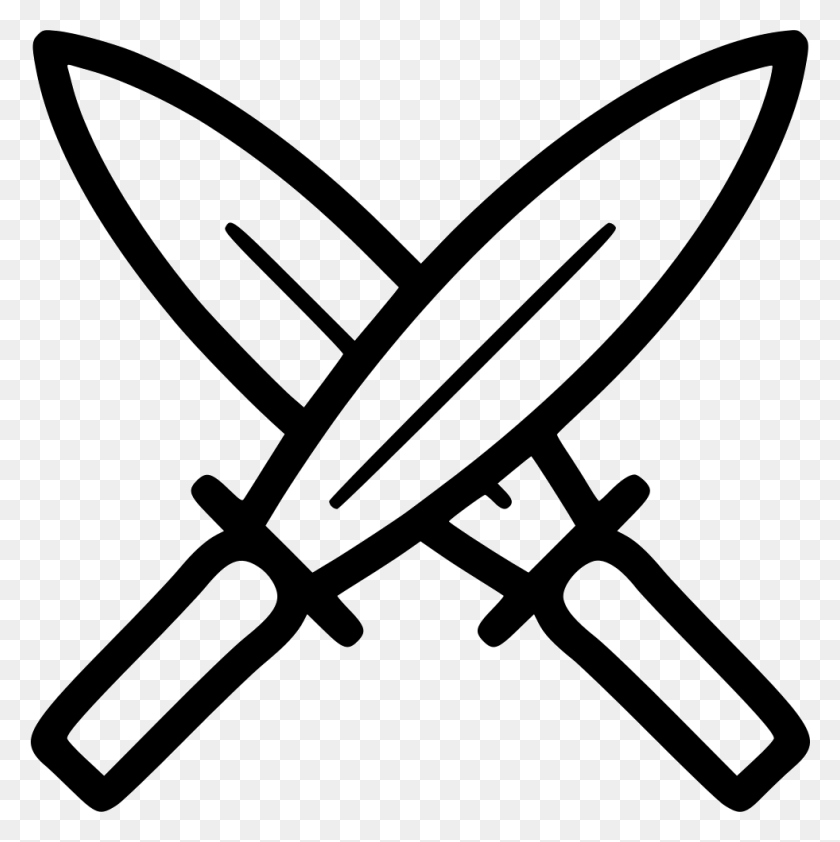 981x984 File Svg Icon, Scissors, Blade, Weapon HD PNG Download