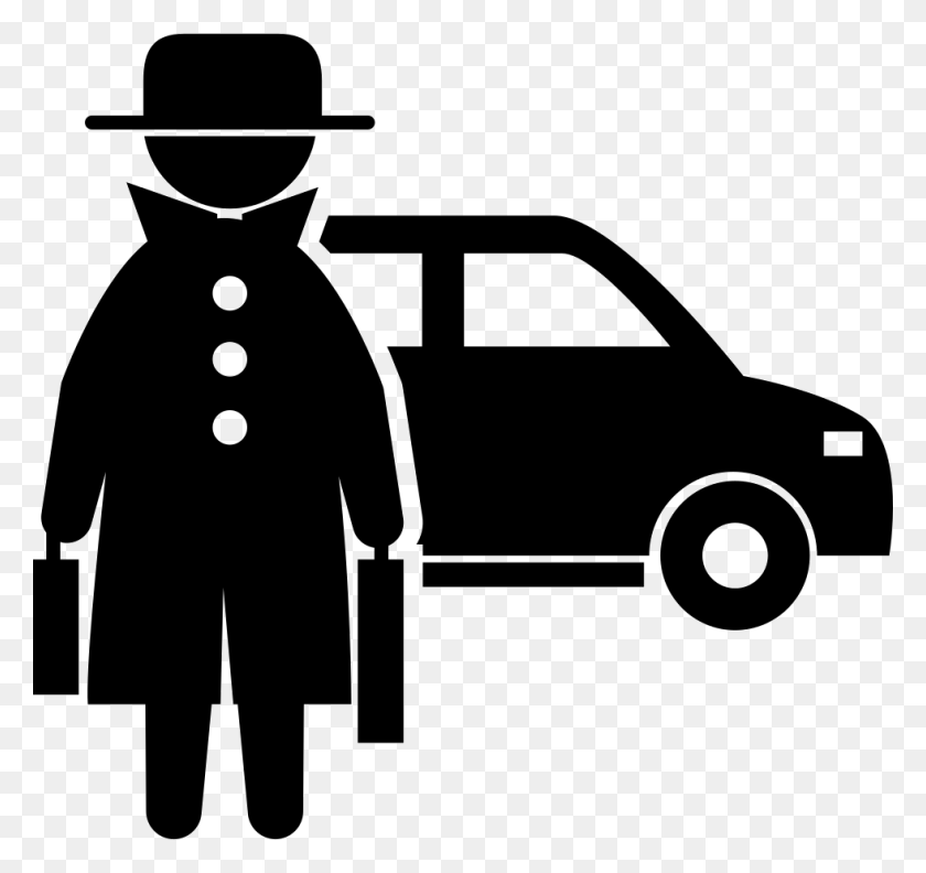 980x920 File Svg Icon, Stencil, Transportation HD PNG Download