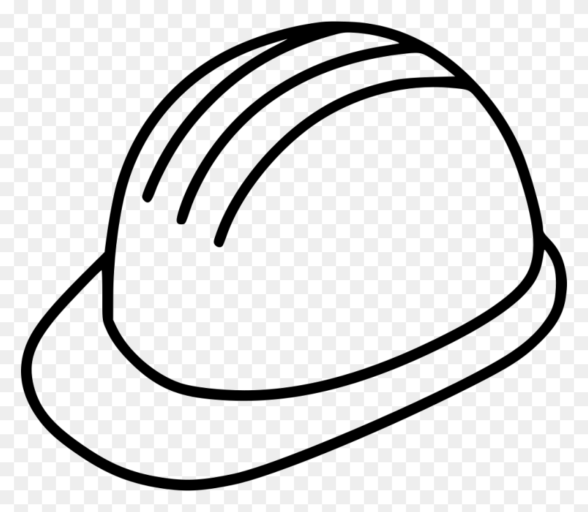 980x844 File Svg Icon Helmet, Clothing, Apparel, Hat HD PNG Download