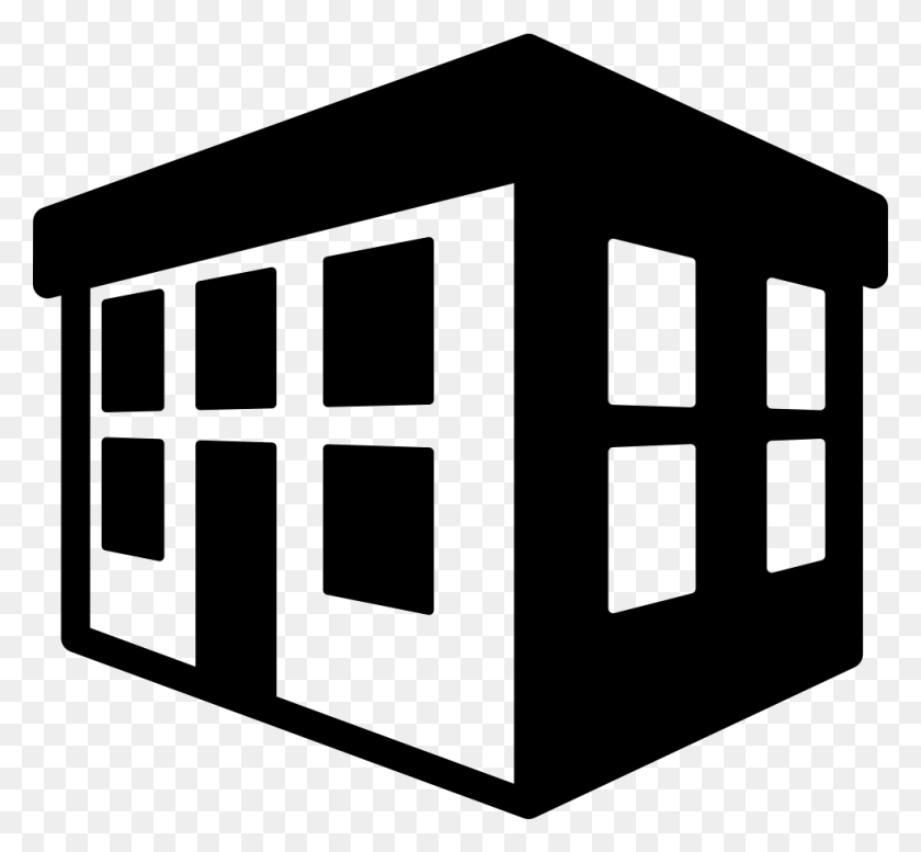980x901 File Svg Icon House Office, Housing, Building, Furniture HD PNG Download