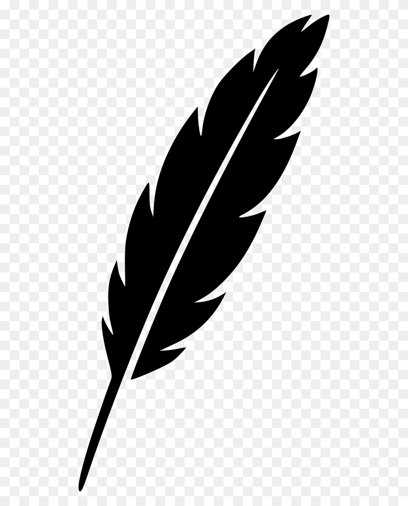 518x980 File Svg Ink Pot And Quill, Leaf, Plant, Bottle HD PNG Download