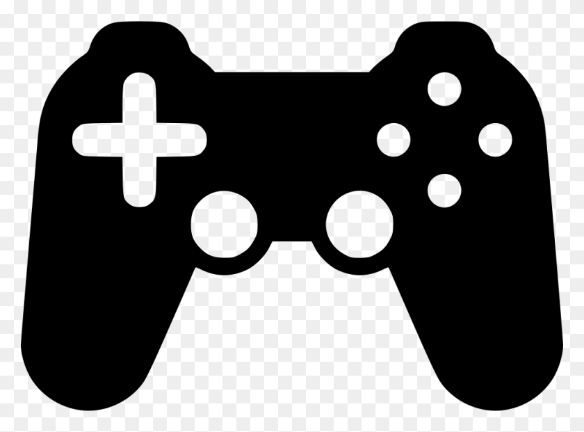 980x706 File Svg Joystick Icon, Electronics, Video Gaming HD PNG Download