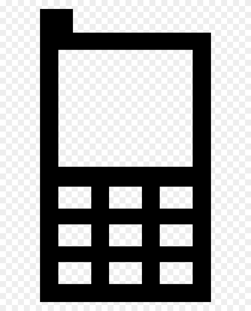 574x980 File Svg Kinder Telefoon, Phone, Electronics, Mobile Phone HD PNG Download