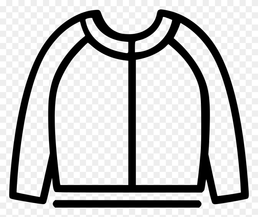 980x814 File Svg Knitwear Icon, Stencil, Clothing, Apparel HD PNG Download