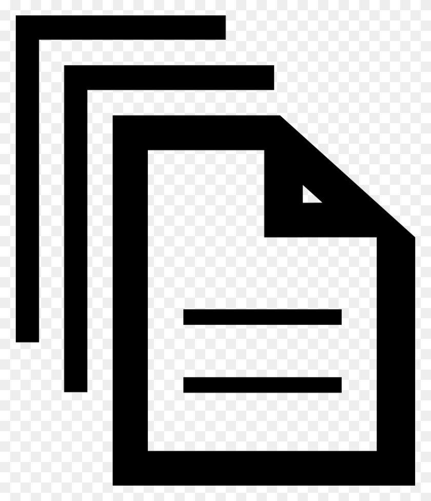 834x980 File Svg Large File Icon, Text, Number, Symbol HD PNG Download