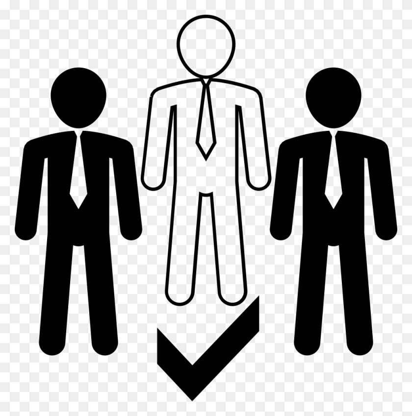 980x992 File Svg Leadership Icon, Person, Human, Hand HD PNG Download