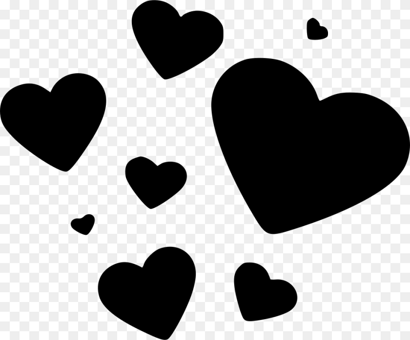 File Svg Love Circle Icon, Heart, Silhouette, Stencil Transparent PNG